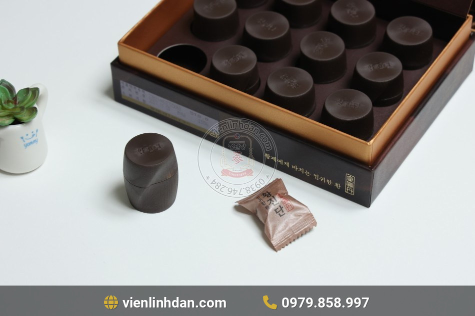 Viên Linh Đan Kgc Jung Kwan Jang Hwang Jin Dan 4g x 12 Viên - Hình ảnh chi tiết