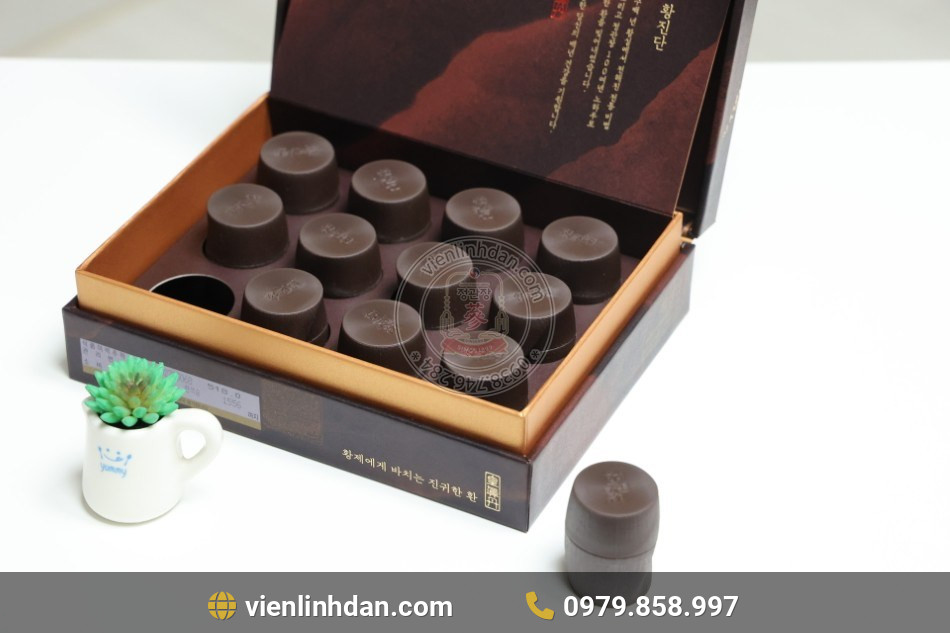 Viên Linh Đan Kgc Jung Kwan Jang Hwang Jin Dan 4g x 12 Viên - Hình ảnh chi tiết